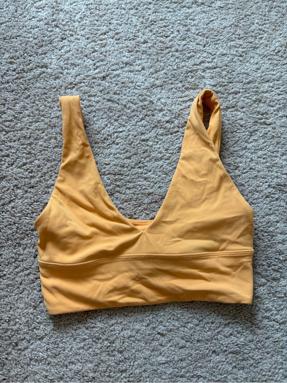 lululemon athletica mango align v neck sports bra